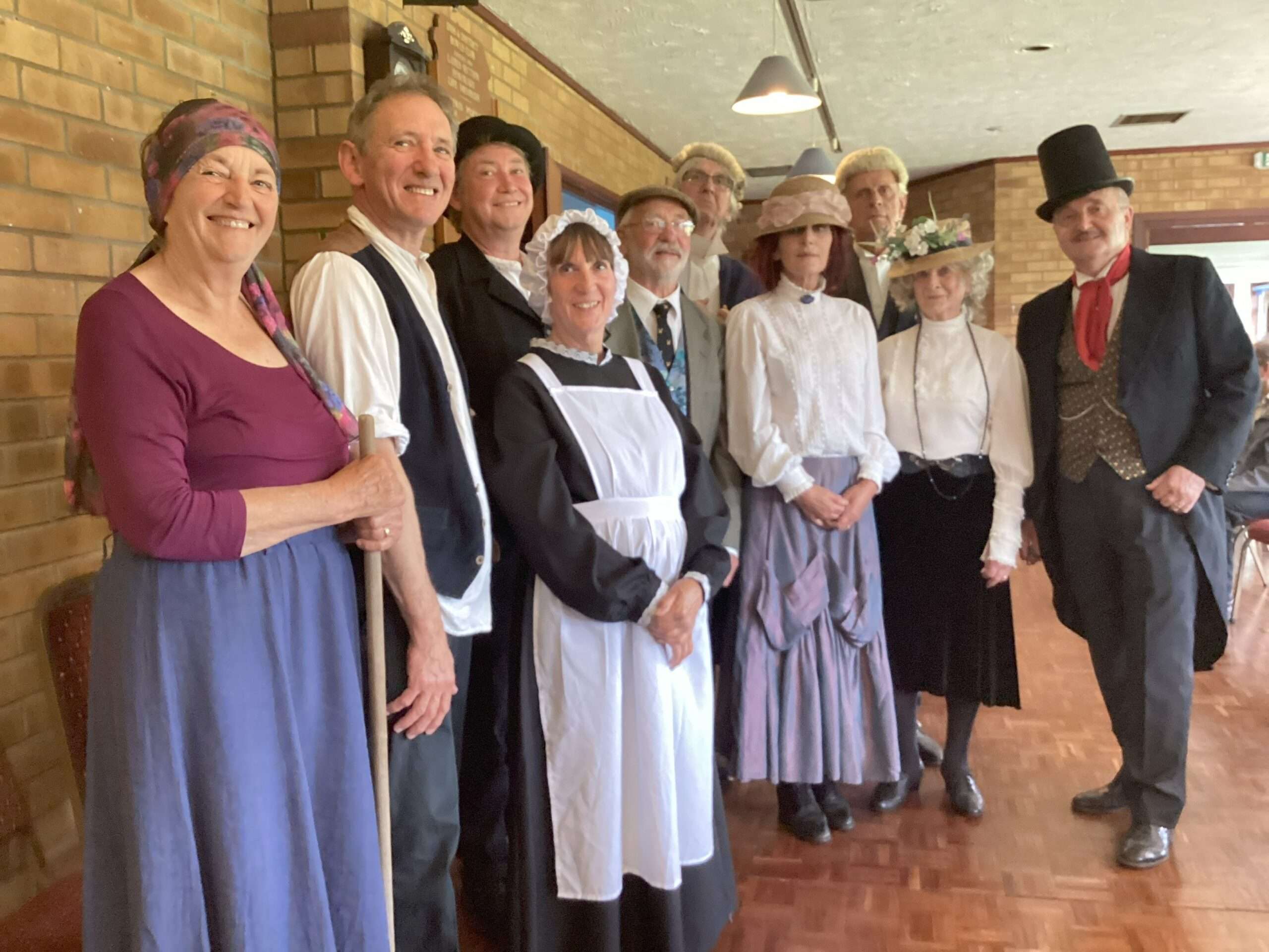 Diss Museum Volunteers- n Period dress